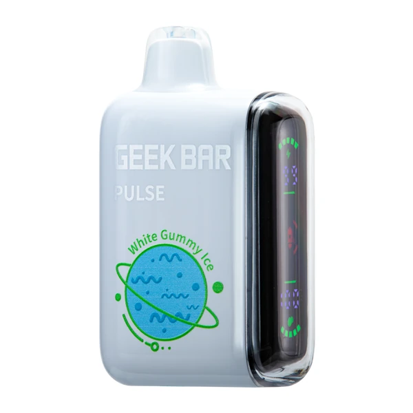 jelly puffs White Gummy Ice Geek Bar Pulse