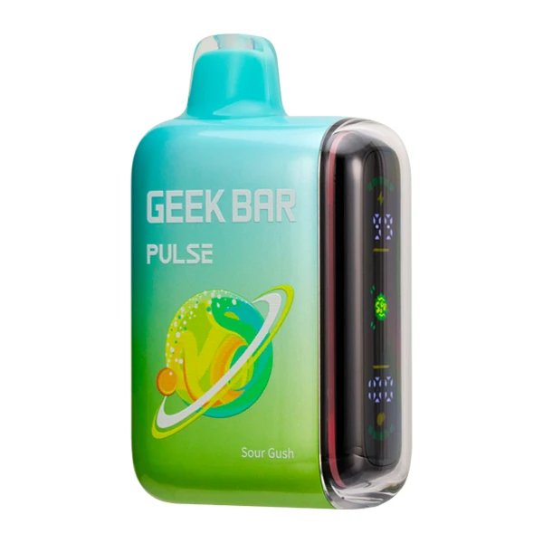 Sour Gush Geek Bar Pulse jelly puffs