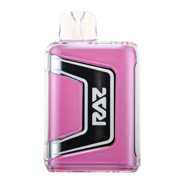 Strawberry and cream vape RAZ TN9000 device close-up