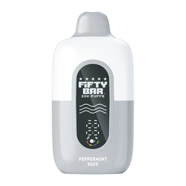 Christmas vapes 2025 Peppermint Puff Fifty Bar 20K