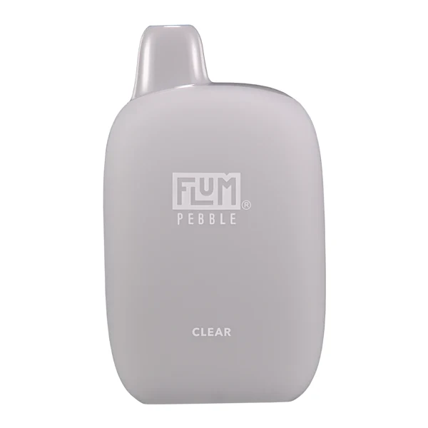 clear vapes FLUM Pebble disposable