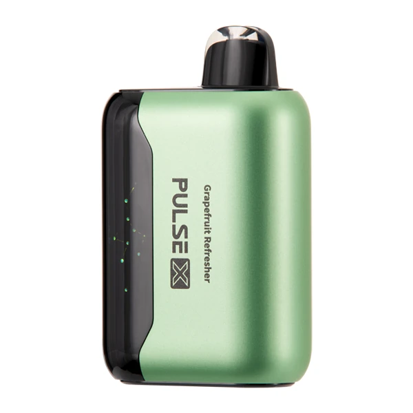 A close-up shot of a Foger Switch Pro Kit device with a blueberry watermelon flavor pod attached, highlighting its modular design and sleek finish, featuring the primary keyword foger vape blueberry watermelon